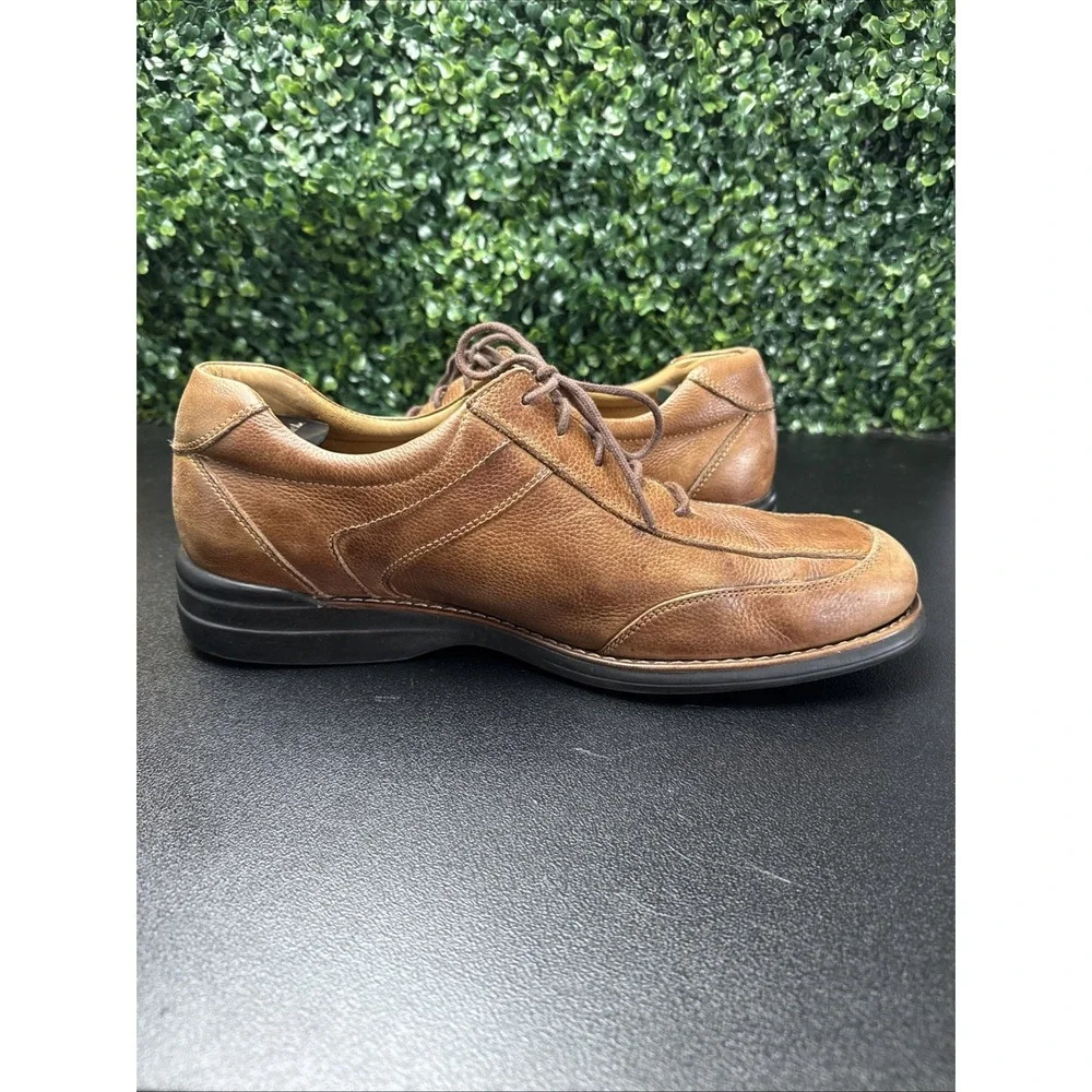 Johnston & Murphy Brown Leather Dress Oxfords Shoes Men's Size 13 M